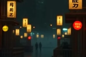 《深夜便利店》收银台上方一盏暖黄灯