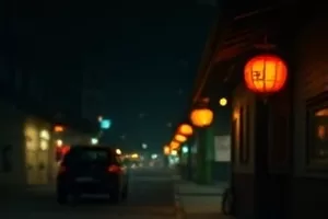 《旧唱片店》木质货架上码放的黑胶唱片